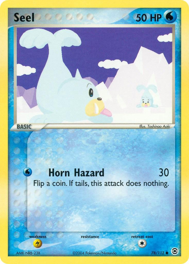 Seel 78/112 - EX Fire Red & Leaf Green