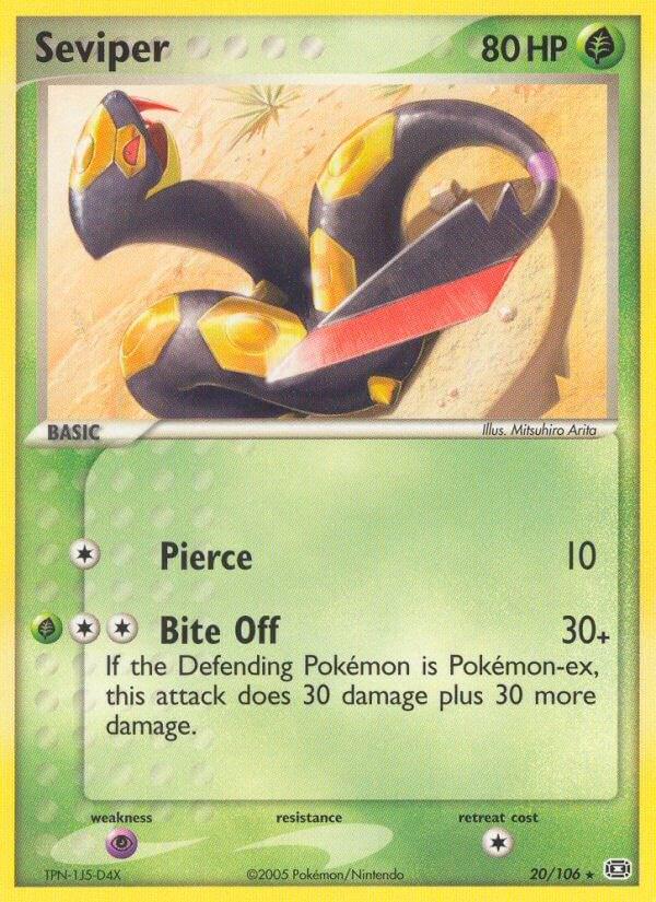 Seviper 20/106 - EX Emerald