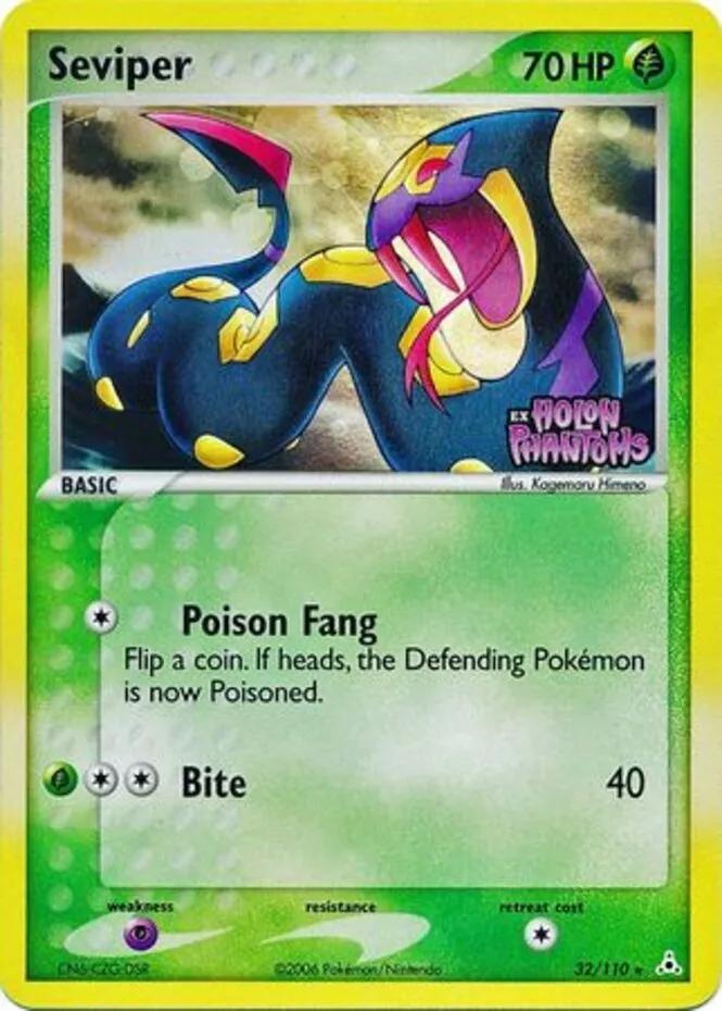 Seviper 32/110 - EX Holon Phantoms