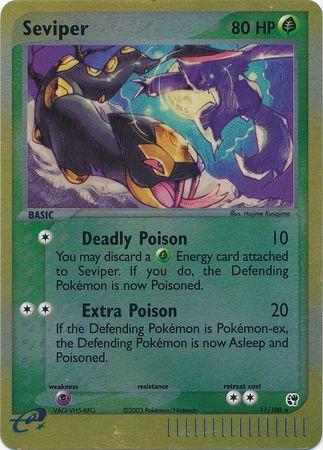 Seviper 11/100 - EX Sandstorm