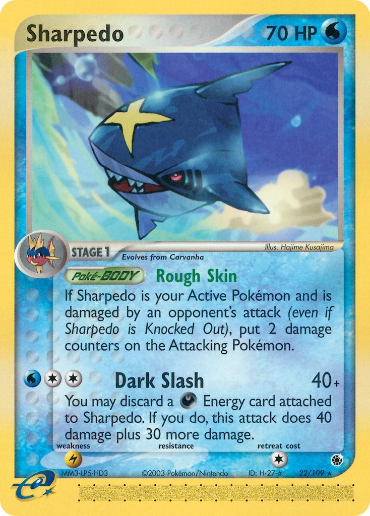 Sharpedo 22/109 - EX Ruby & Sapphire