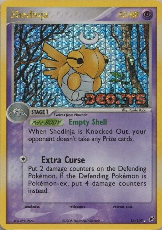 Shedinja 14/107 - EX Deoxys