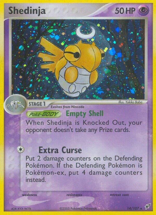 Shedinja 14/107 - EX Deoxys