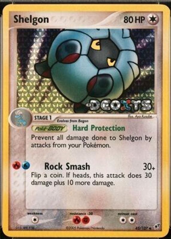 Shelgon 45/107 - EX Deoxys