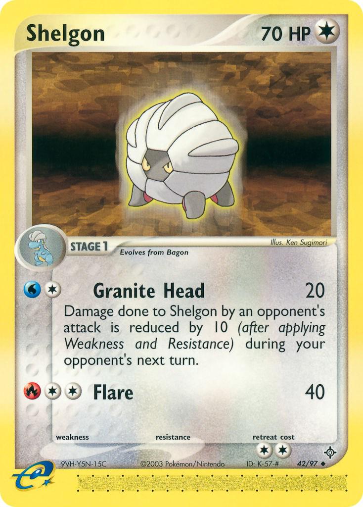Shelgon 42/97 - EX Dragon