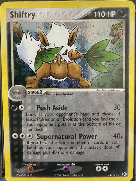 Shiftry 14/101 - EX Hidden Legends