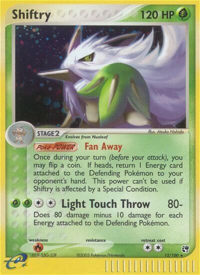 Shiftry 12/100 - EX Sandstorm