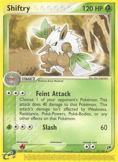 Shiftry 22/100 - EX Sandstorm