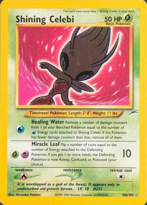 Shining Celebi 106/105 - Neo Destiny