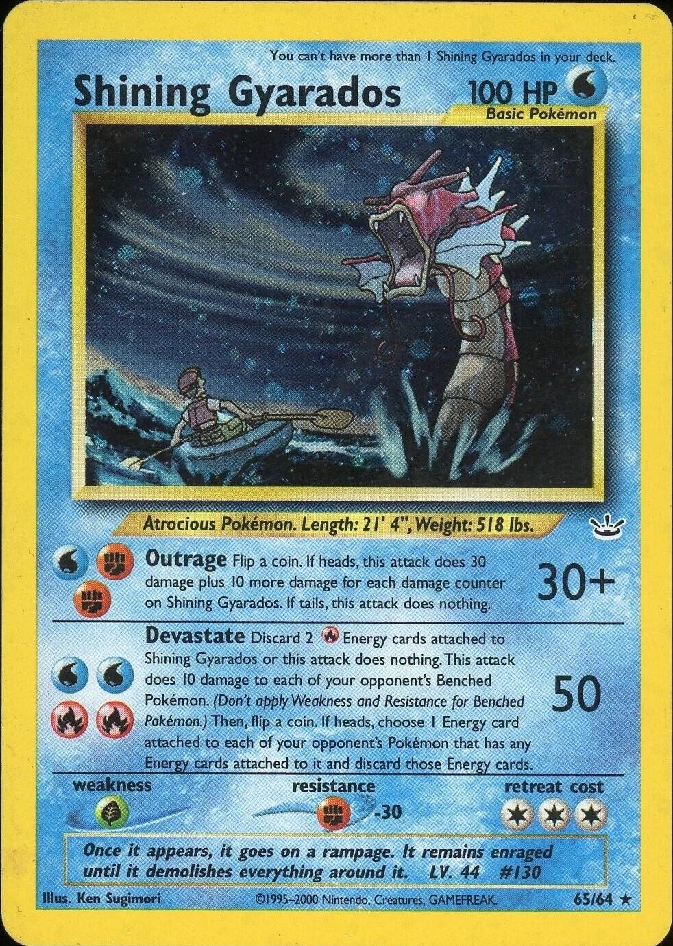 Shining Magikarp 66/64 - Neo Revelation