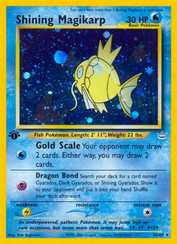 Shining Magikarp 66/64 - Neo Revelation