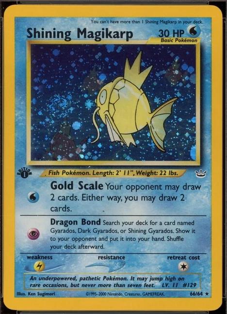 Shining Magikarp 66/64 - Neo Revelation