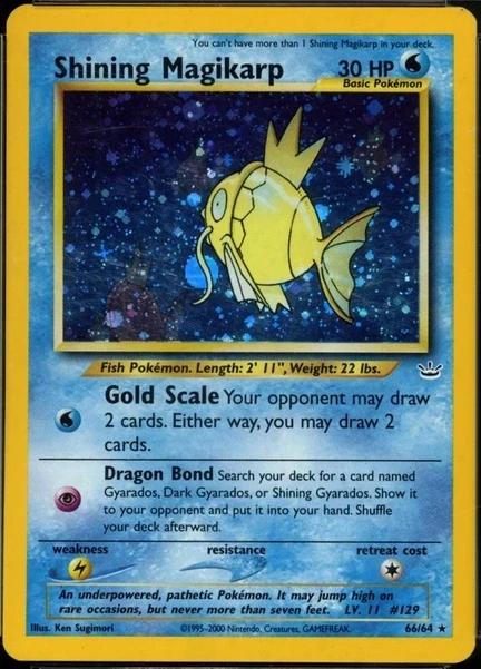 Shining Magikarp 66/64 - Neo Revelation