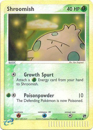 Shroomish 78/100 - EX Sandstorm