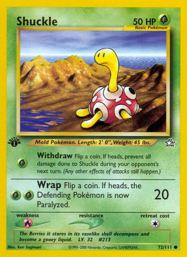 Shuckle 72/111 - Neo Genesis