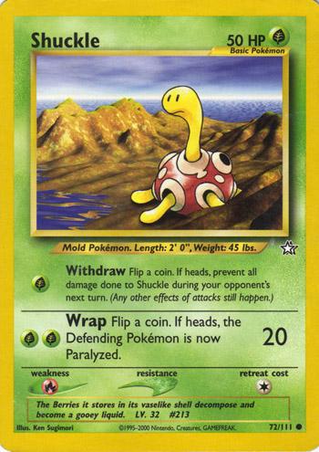 Shuckle 72/111 - Neo Genesis