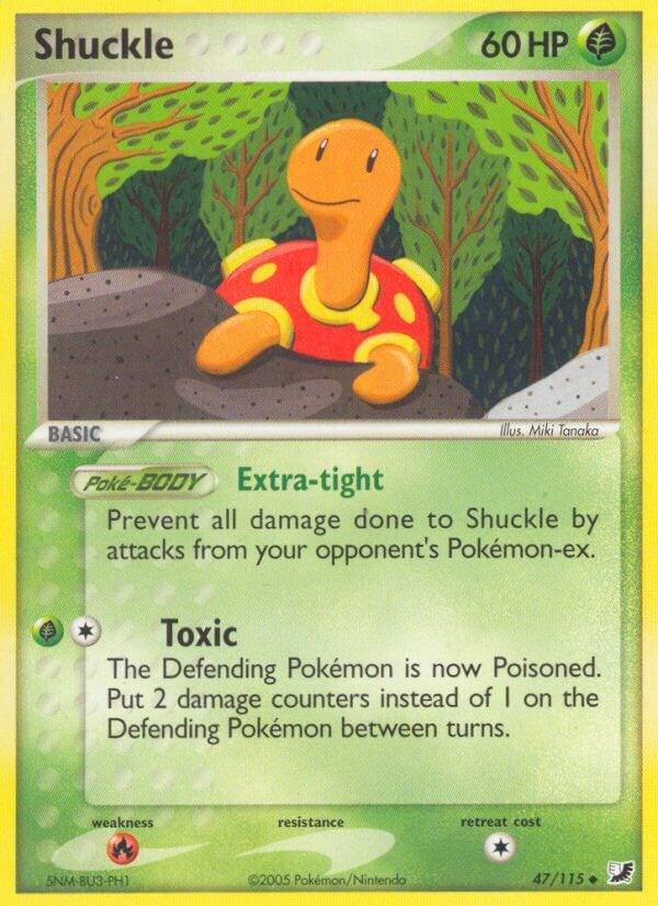 Shuckle 47/115 - EX Unseen Forces