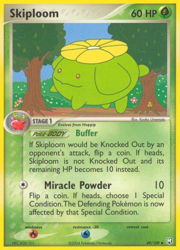 Skiploom 49/109 - EX Team Rocket Returns