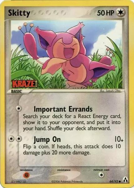 Skitty 64/92 - EX Legend Maker