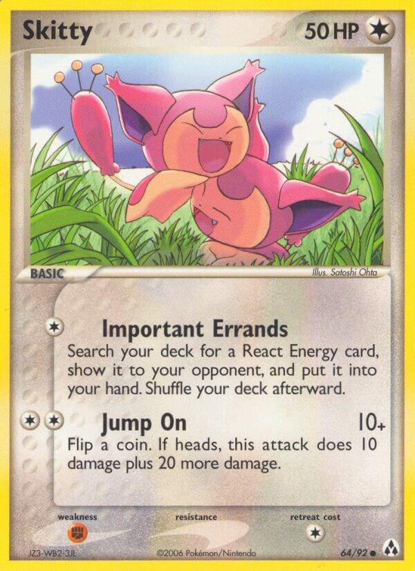Skitty 64/92 - EX Legend Maker