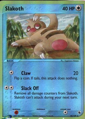 Slakoth 45/109 - EX Ruby & Sapphire