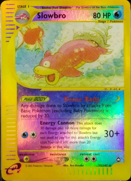 Slowbro 33/147 - Aquapolis