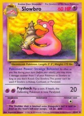 Slowbro 43/62 - Fossil Set