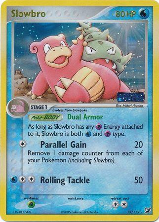 Slowbro 13/115 - EX Unseen Forces