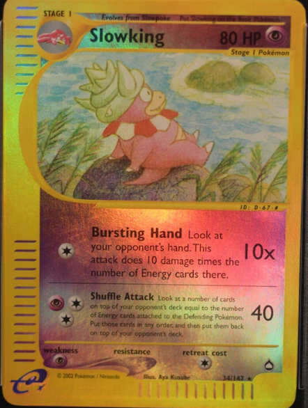 Slowking 34/147 - Aquapolis