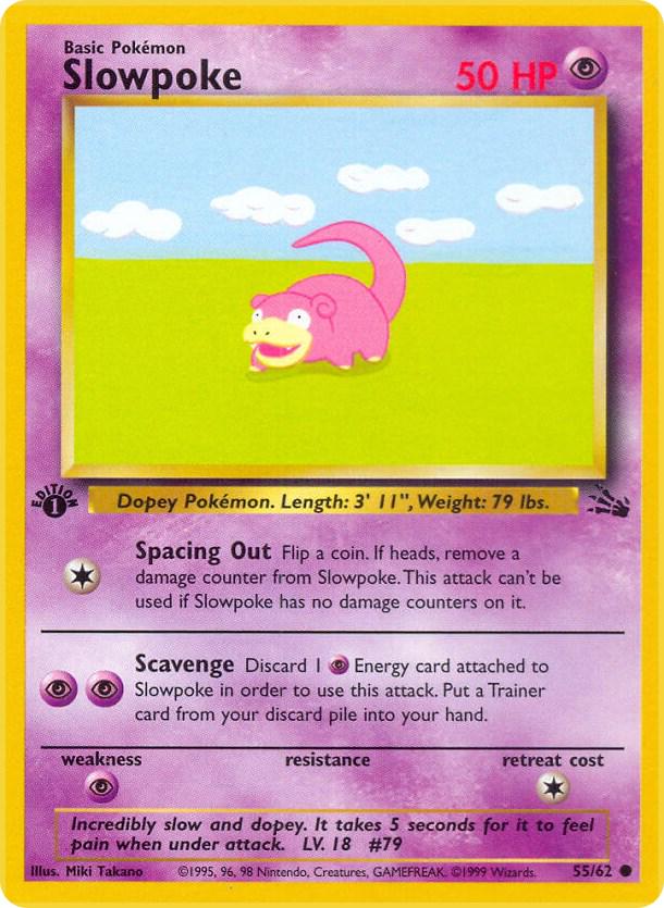 Slowpoke 55/62 - Fossil Set
