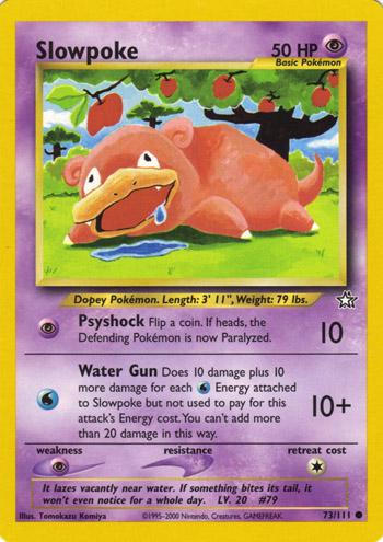 Slowpoke 73/111 - Neo Genesis