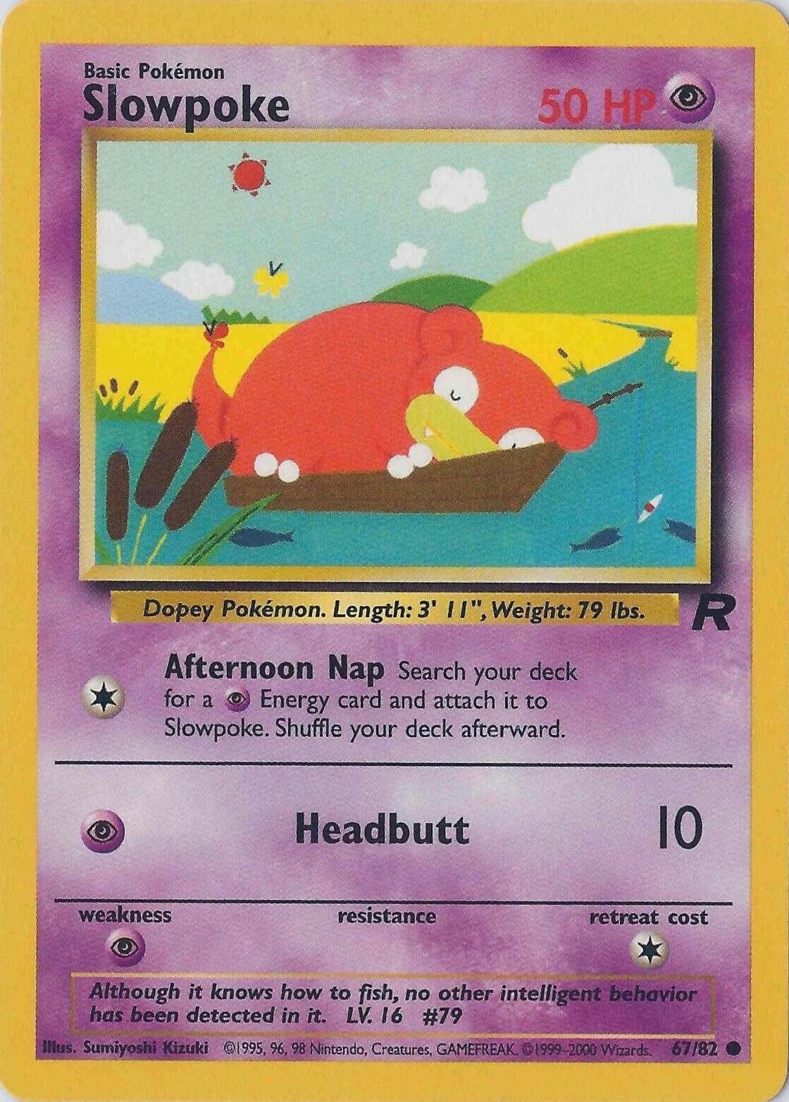 Slowpoke 67/82 - Team Rocket