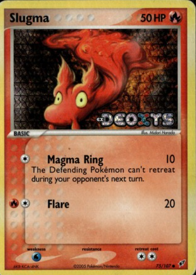 Slugma 75/107 - EX Deoxys