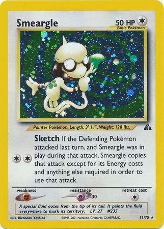 Smeargle 11/75 - Neo Discovery