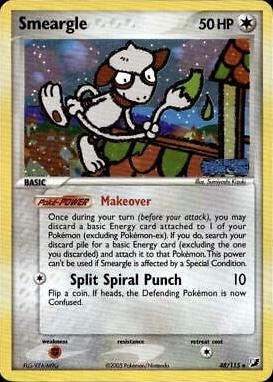 Smeargle 48/115 - EX Unseen Forces