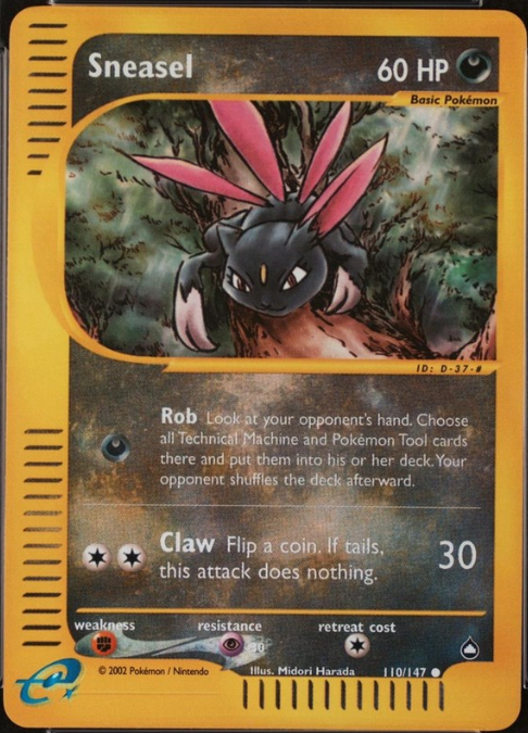 Sneasel 110/147 - Aquapolis