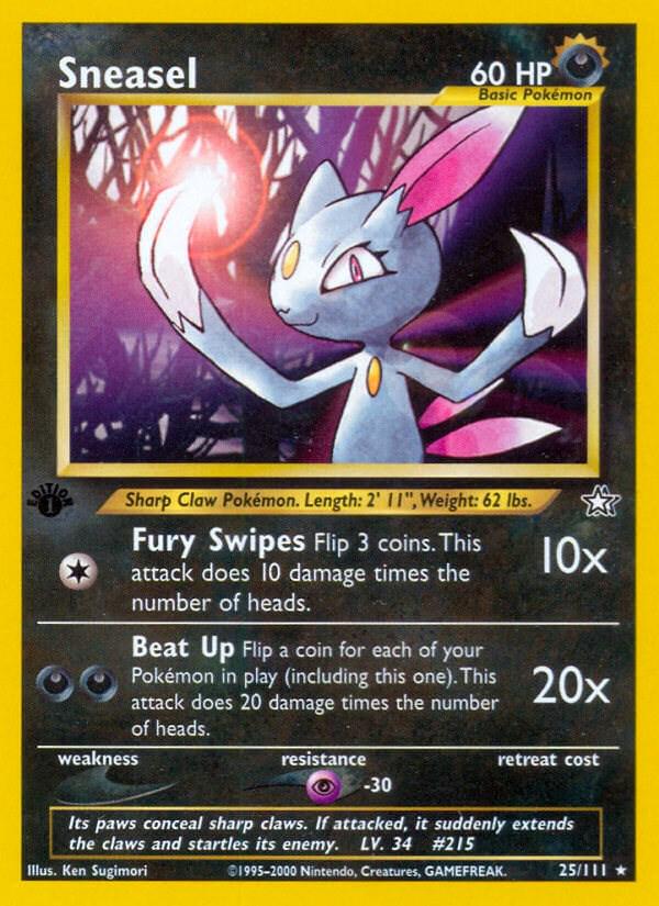Sneasel 25/111 - Neo Genesis