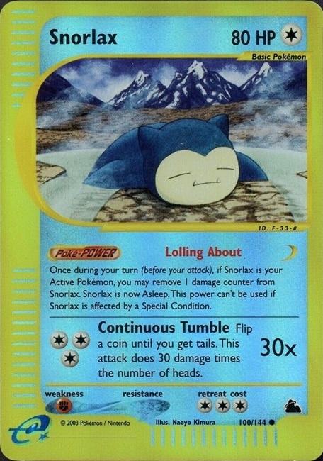 Snorlax 100/144 - Skyridge