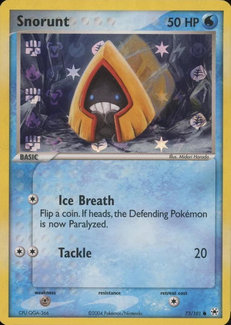 Snorunt 73/101 - EX Hidden Legends
