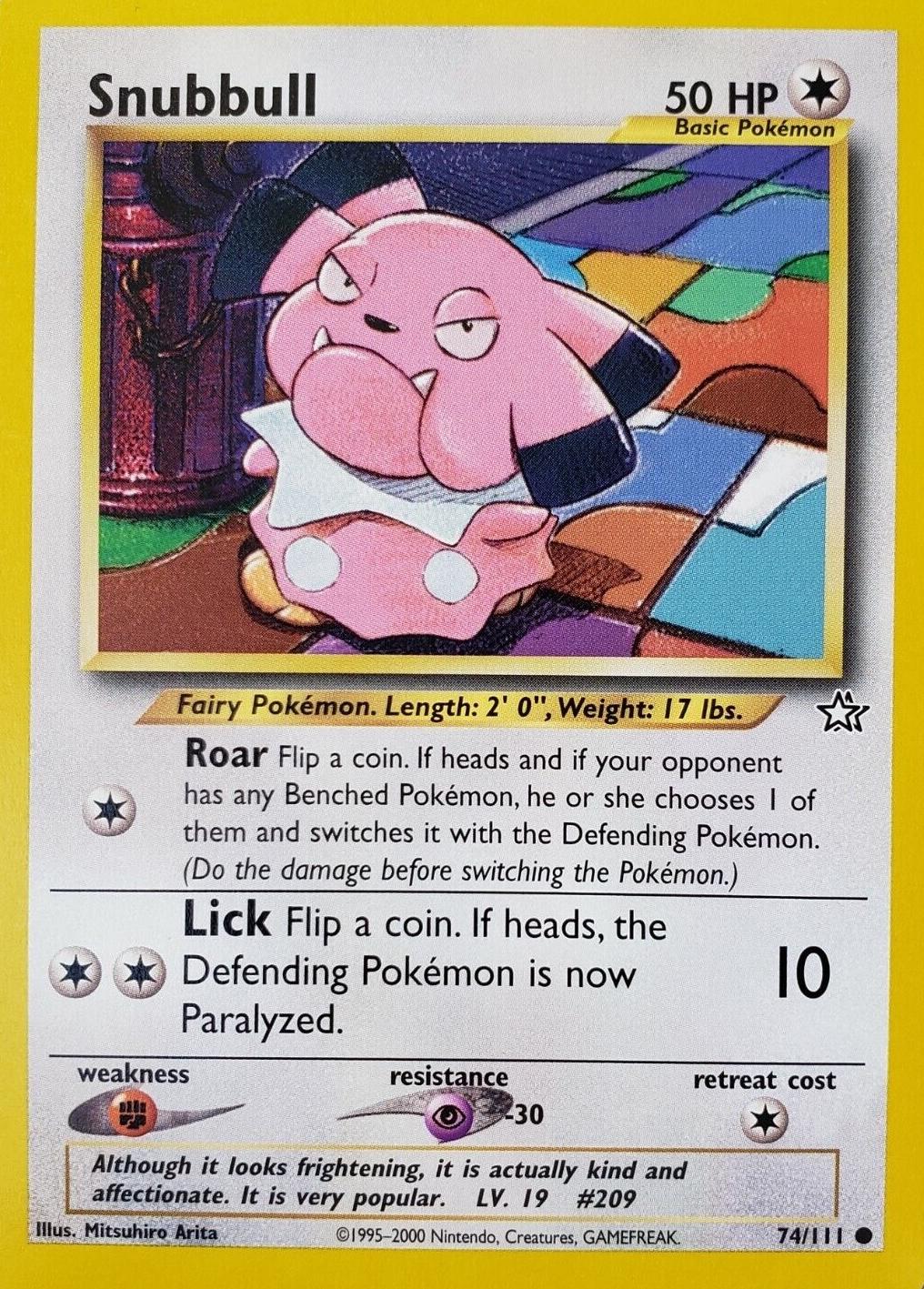 Snubbull 74/111 - Neo Genesis