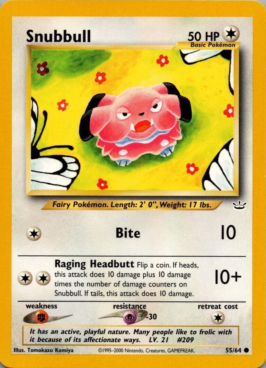 Snubbull 55/64 - Neo Revelation