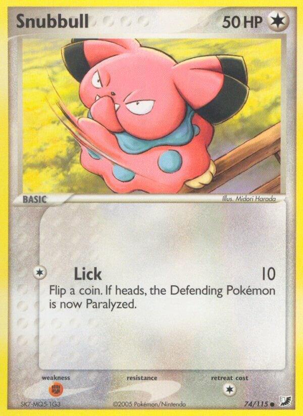 Snubbull 74/115 - EX Unseen Forces