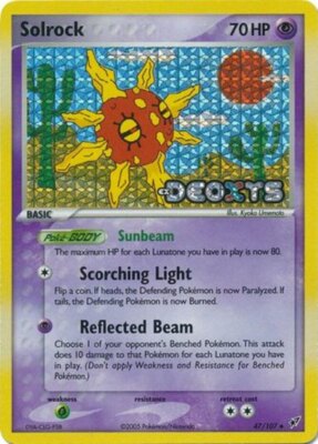 Solrock 47/107 - EX Deoxys