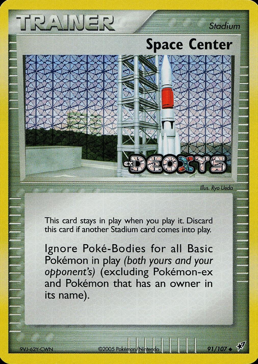 Space Center 91/107 - EX Deoxys