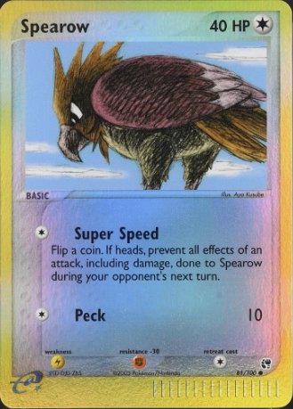 Spearow 81/100 - EX Sandstorm