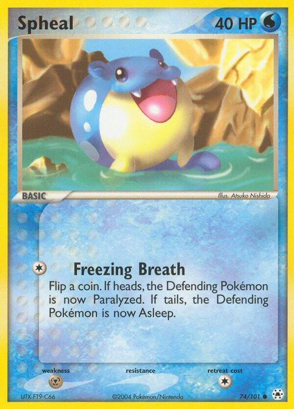 Spheal 74/101 - EX Hidden Legends