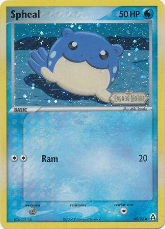Spheal 65/92 - EX Legend Maker