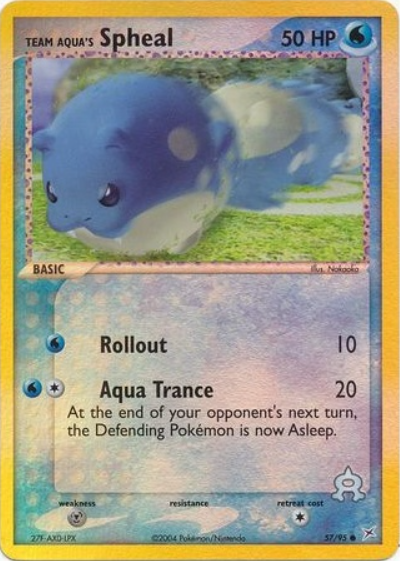 Spheal 57/95 - EX Team Magma vs Team Aqua
