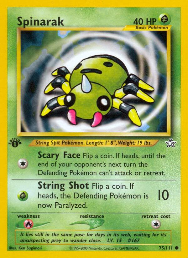 Spinarak 75/111 - Neo Genesis