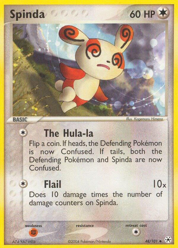 Spinda 48/101 - EX Hidden Legends